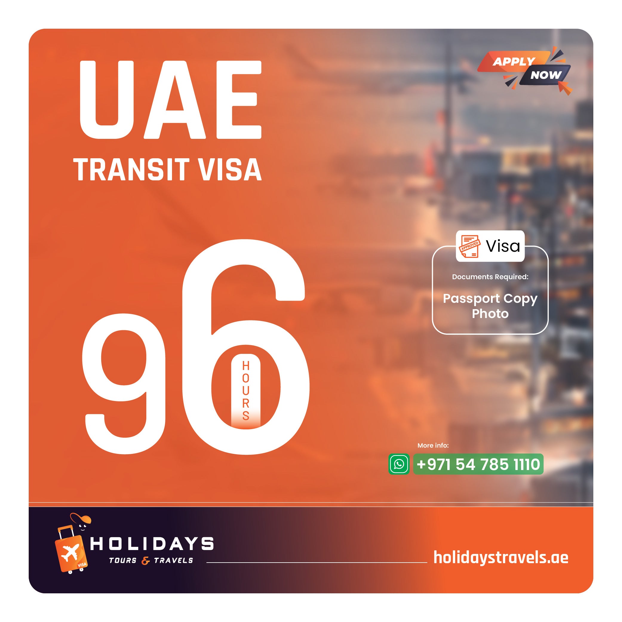 96 Hours Transit visa